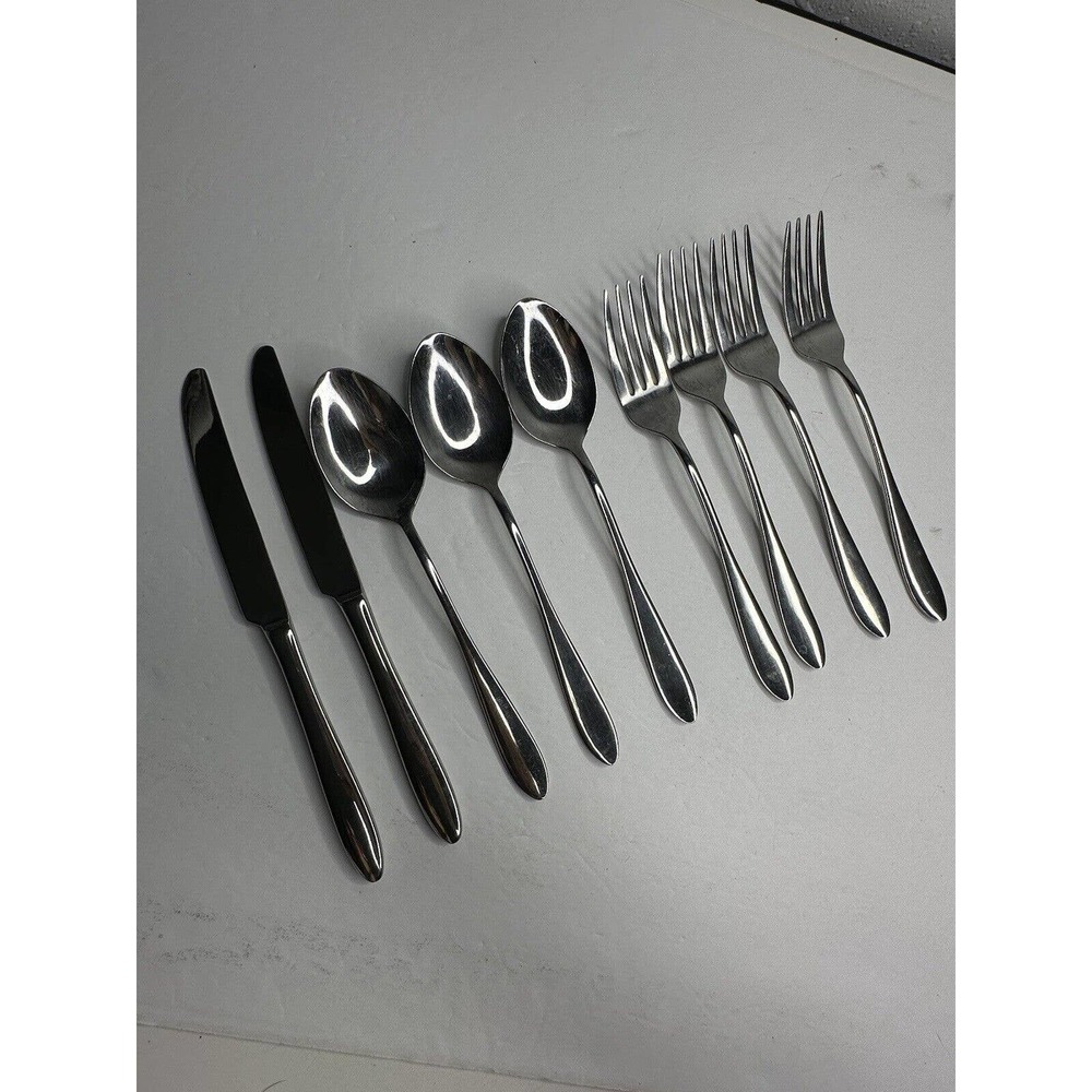 Brandani Stainless Flatware Replacement 9 Pc Spoon Fork Knife